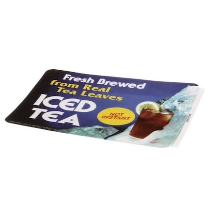 Bunn Decal, Fresh Brewed Iced Tea 03043.0002